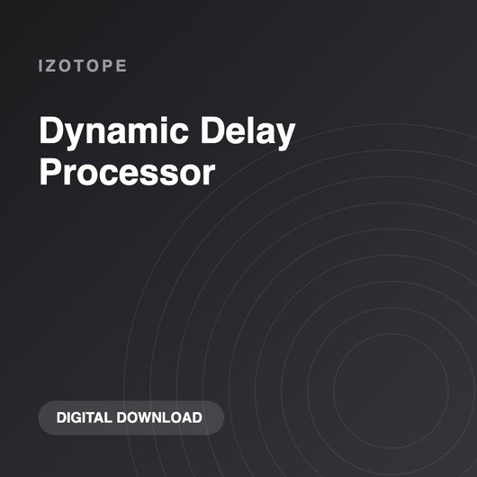 iZotope Dynamic Delay Processor