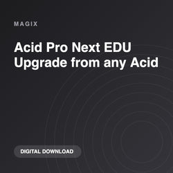 MAGIX Acid Pro Next EDU Upgrade from any Acid