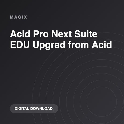 MAGIX Acid Pro Next Suite EDU Upgrad from Acid