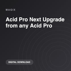 MAGIX Acid Pro Next Upgrade from any Acid Pro