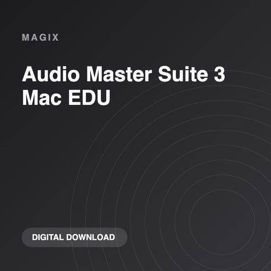 MAGIX Audio Master Suite 3 Mac EDU