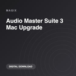 MAGIX Audio Master Suite 3 Mac Upgrade