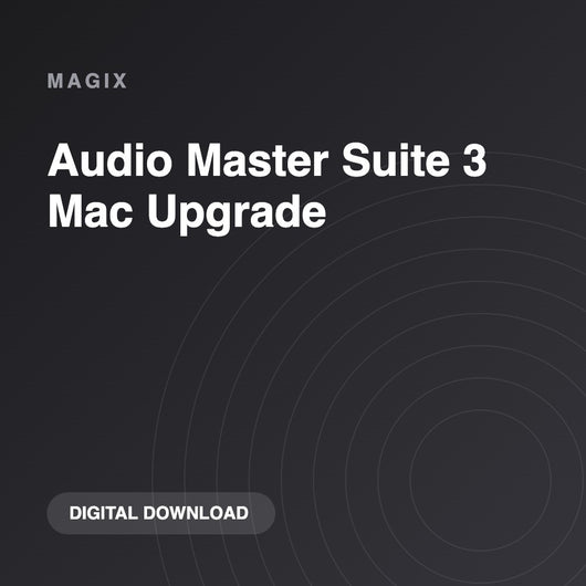 MAGIX Audio Master Suite 3 Mac Upgrade