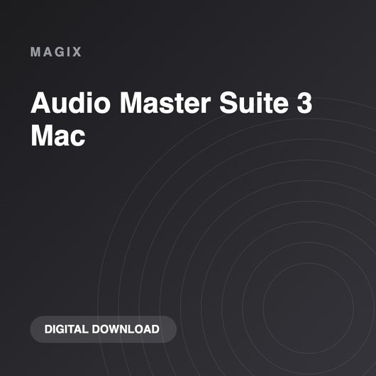 MAGIX Audio Master Suite 3 Mac