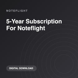 Noteflight 5-Year Subscription For Noteflight