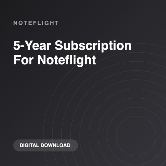 Noteflight 5-Year Subscription For Noteflight