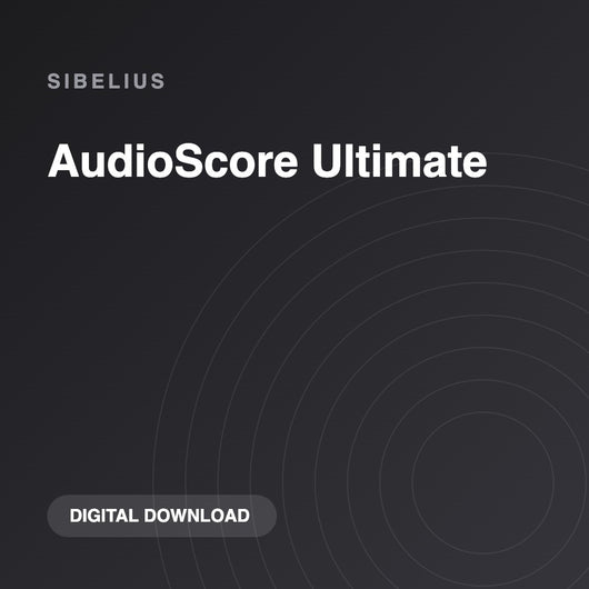Sibelius AudioScore Ultimate