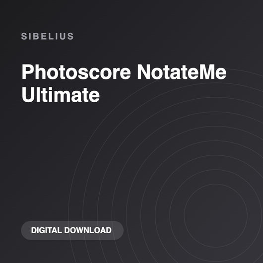 Sibelius Photoscore NotateMe Ultimate