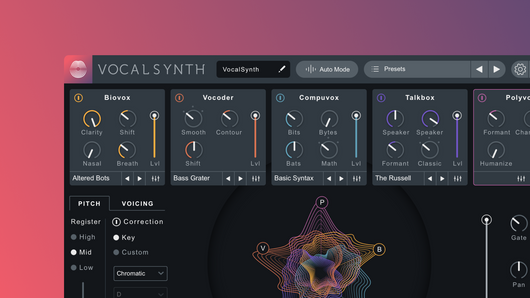 VocalSynth 2 Upgrade from Music Production Suite