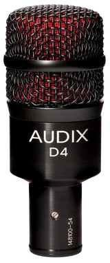 Audix D4 Professional Dynamic Instrument Microphone