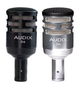 Audix D6 Professional Dynamic Instrument Microphone